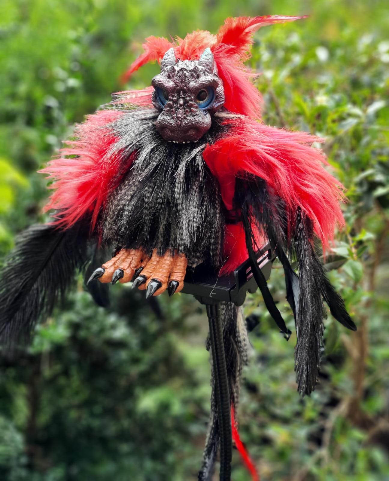 Lilium - shoulder puppets dragon drake, phoenix | BoxedDragon